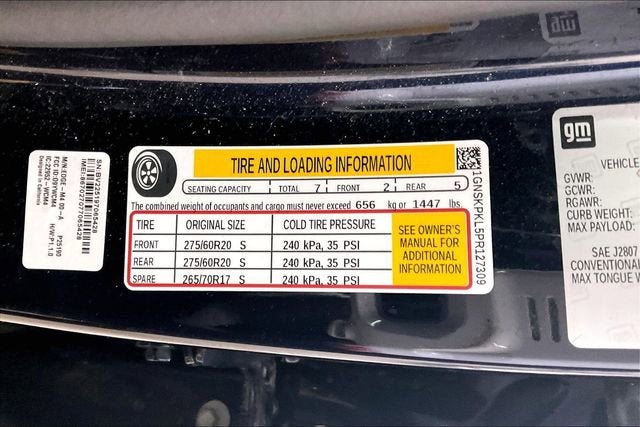 2023 Chevrolet Tahoe Z71