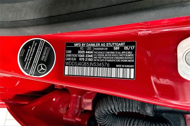 2018 Mercedes-Benz CLA CLA 250 4MATIC®