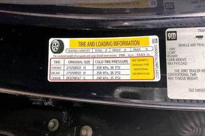 2022 Chevrolet Suburban RST