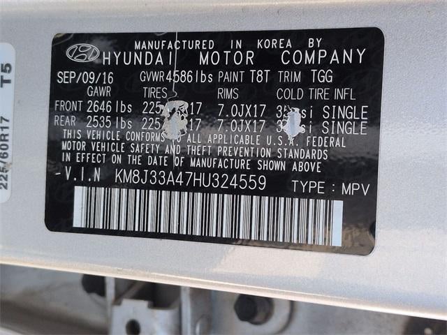 2017 Hyundai Tucson SE