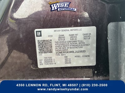 2020 Chevrolet Traverse LT 1LT