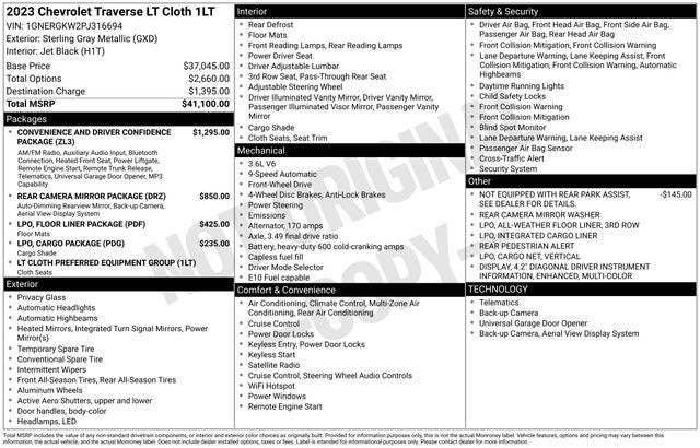 2023 Chevrolet Traverse LT 1LT