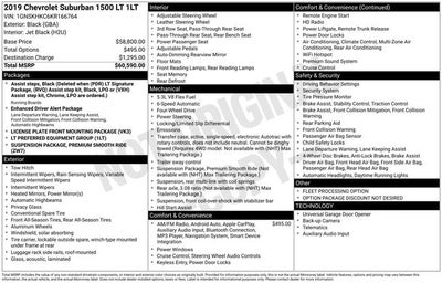 2019 Chevrolet Suburban LT