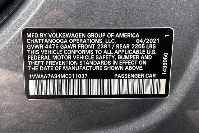 2021 Volkswagen Passat 2.0T S