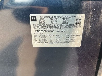 2017 Chevrolet Equinox LT