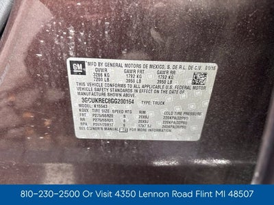 2016 Chevrolet Silverado 1500 LT LT2