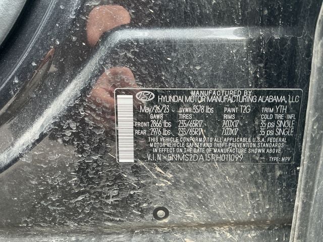 2023 Hyundai Santa Fe Hybrid Blue