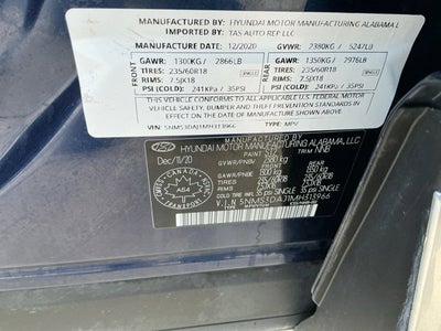 2021 Hyundai Santa Fe SEL