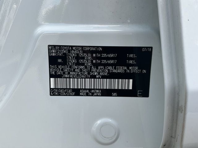 2018 Toyota RAV4 XLE
