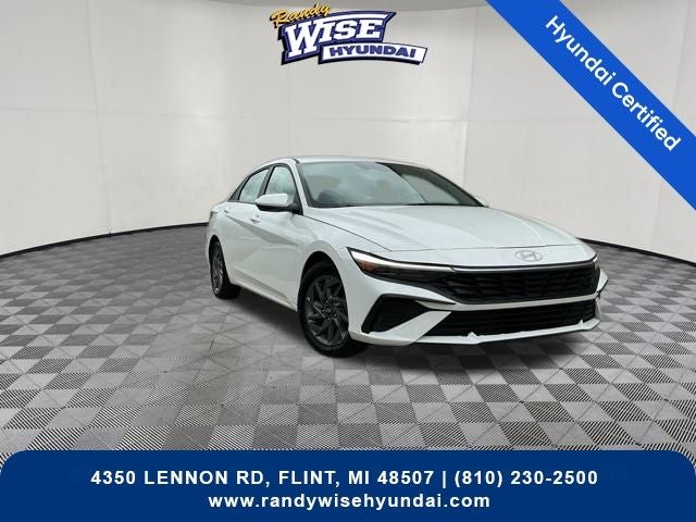 2024 Hyundai Elantra Hybrid Blue