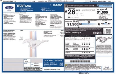 2026 Ford Mustang EcoBoost