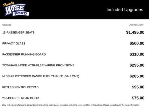 2025 Ford Transit-350 XLT