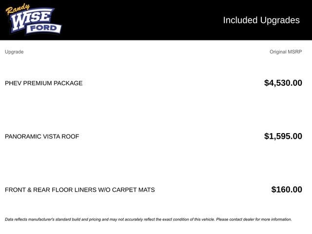 2026 Ford Escape Plug-In Hybrid Base