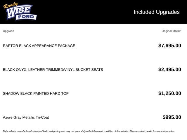 2025 Ford Bronco Raptor