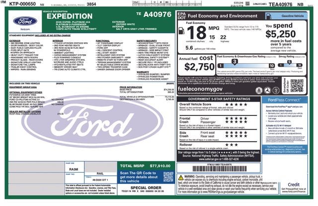 2026 Ford Expedition Platinum