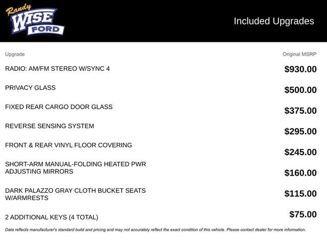 2025 Ford Transit-250 Base