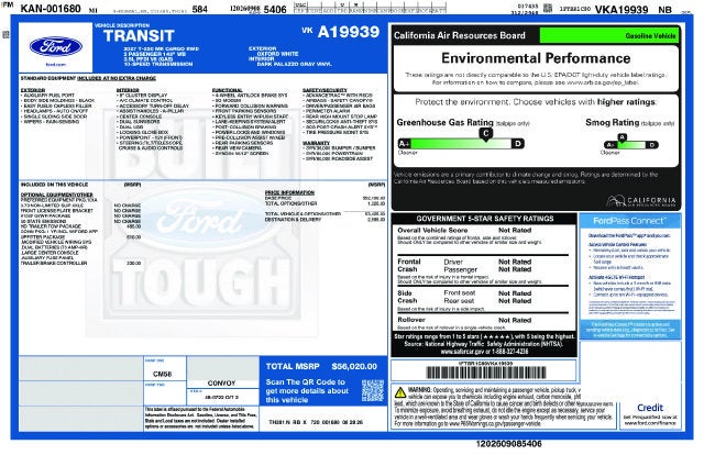 2027 Ford Transit-250 Base