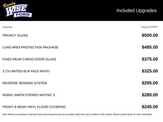 2025 Ford Transit-250 Base