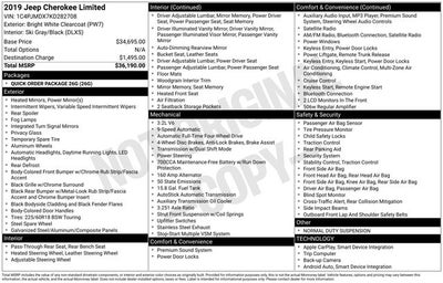 2019 Jeep Cherokee Limited