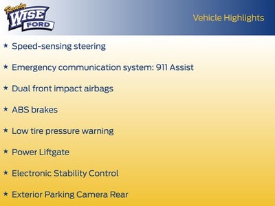 2017 Ford Escape SE
