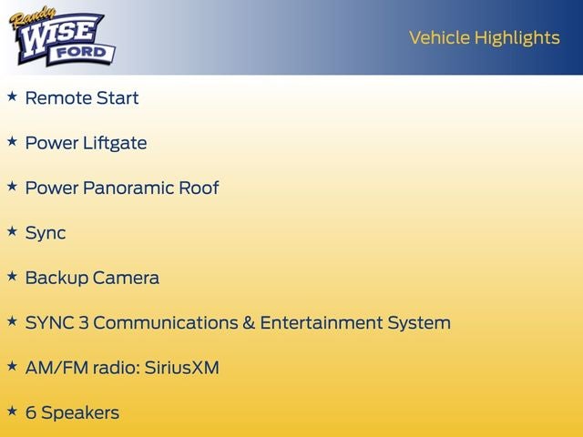 2019 Ford Escape SEL