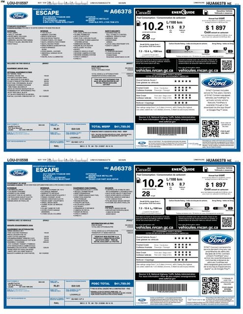2017 Ford Escape Titanium