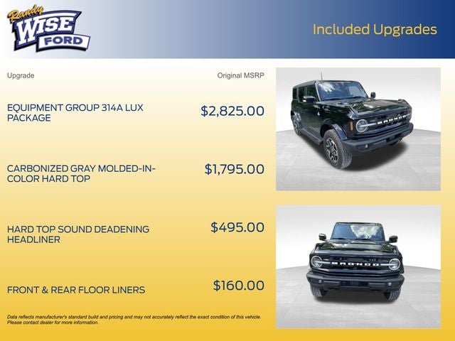 2025 Ford Bronco Outer Banks