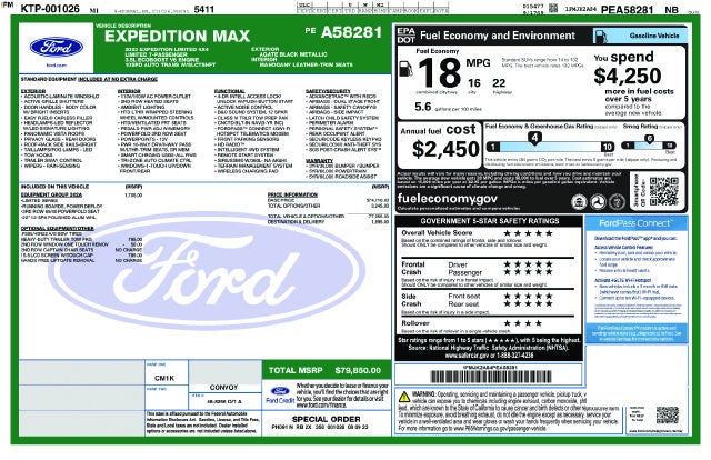 2023 Ford Expedition Max Limited
