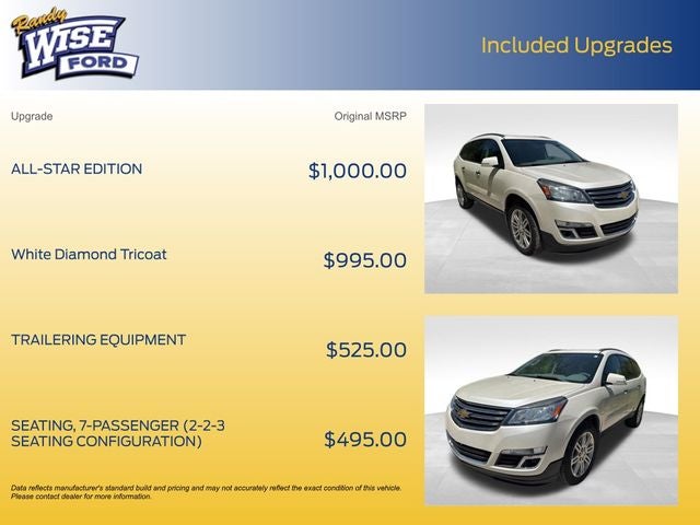 2013 Chevrolet Traverse LT 1LT