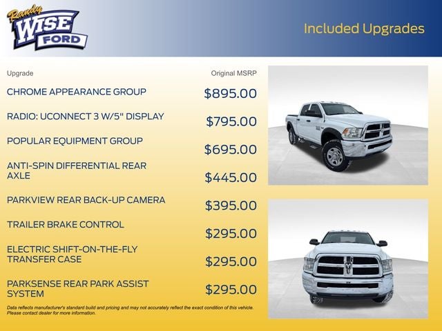 2017 RAM 2500 Tradesman