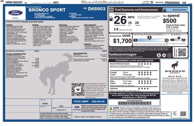 2023 Ford Bronco Sport Big Bend