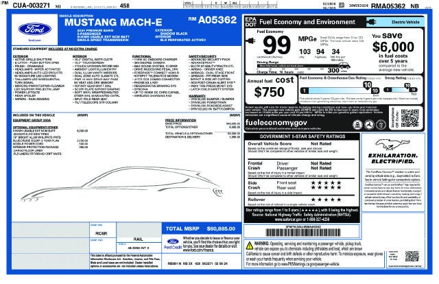 2024 Ford Mustang Mach-E Premium