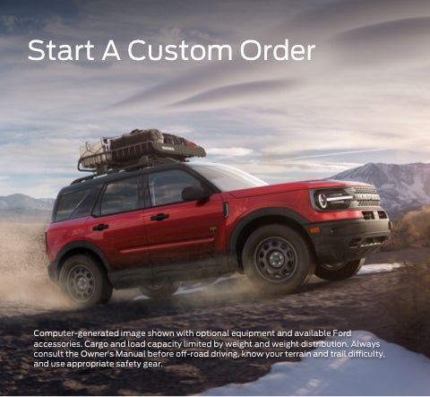 Start a custom order | Randy Wise Ford, Inc. in Ortonville MI